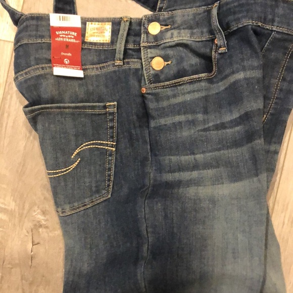 NWT Levi’s Signature Overalls Modern Heritage Super Stretch- Medium - Picture 4 of 7
